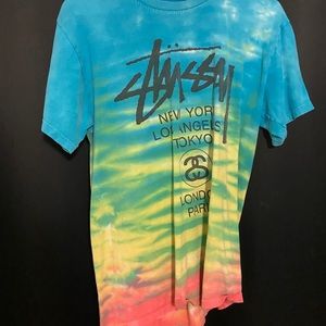 Stussy tie dye tee